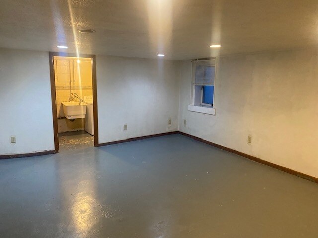 Loower Bedroom before Hardward Floor is installed - 5607 Penn Ave S