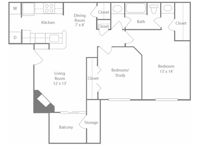 Floorplan - The Edge of Germantown