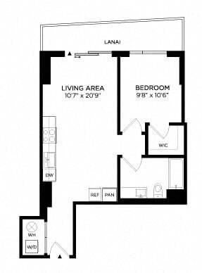 Floorplan - Lilia Waikiki