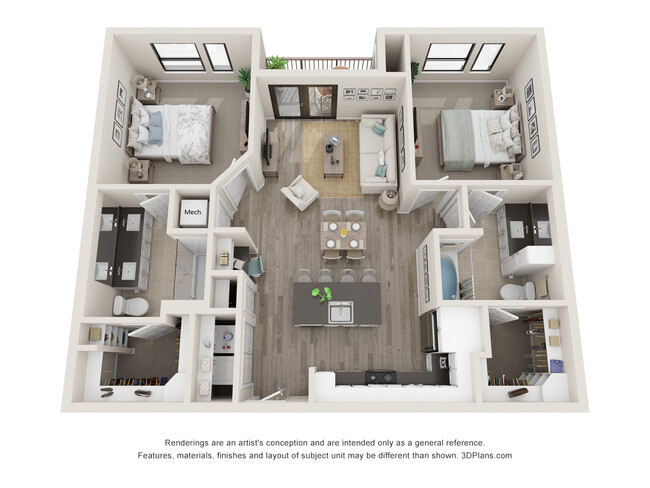 Floorplan - Durham Heights