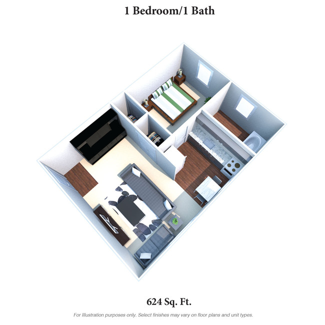 Floorplan - Crown Court Apartments