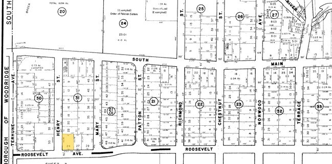 Plat Map - 230 Roosevelt Ave