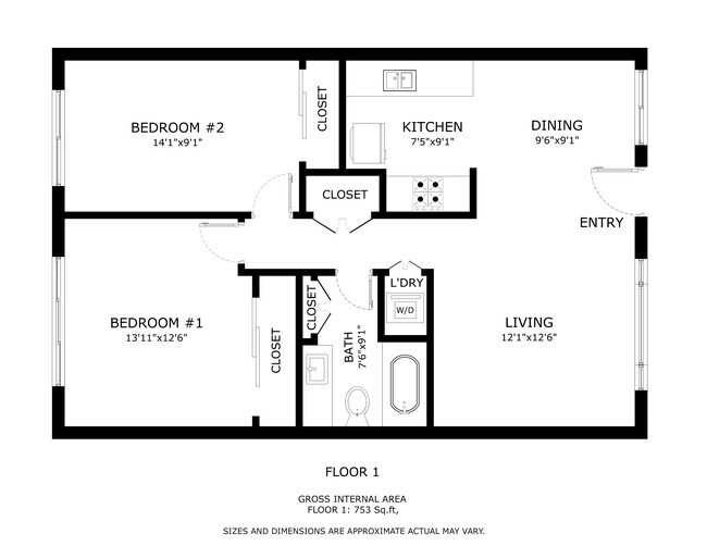 Floorplan - The CitiZen at 3316 W. Carson Street