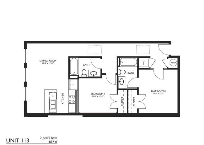 Floorplan - Osprey Lofts