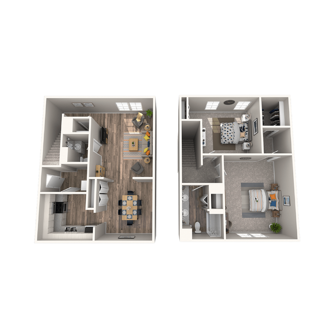 Floorplan - Crystal Grove Townhomes
