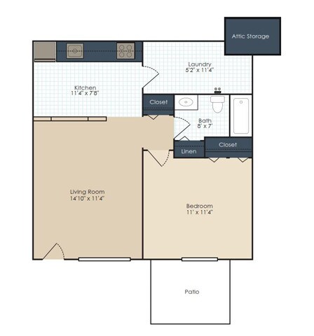 Floorplan - Northrup Court