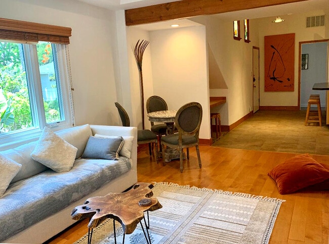 Long Shot of Living room & Entry - 1760 N Fairfax Ave