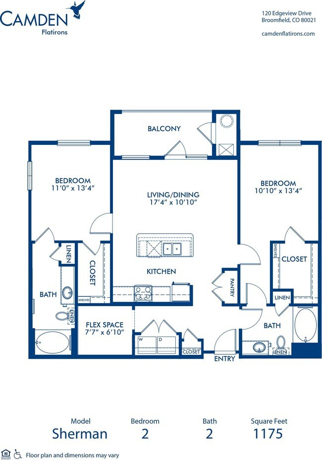 Floorplan - Camden Flatirons