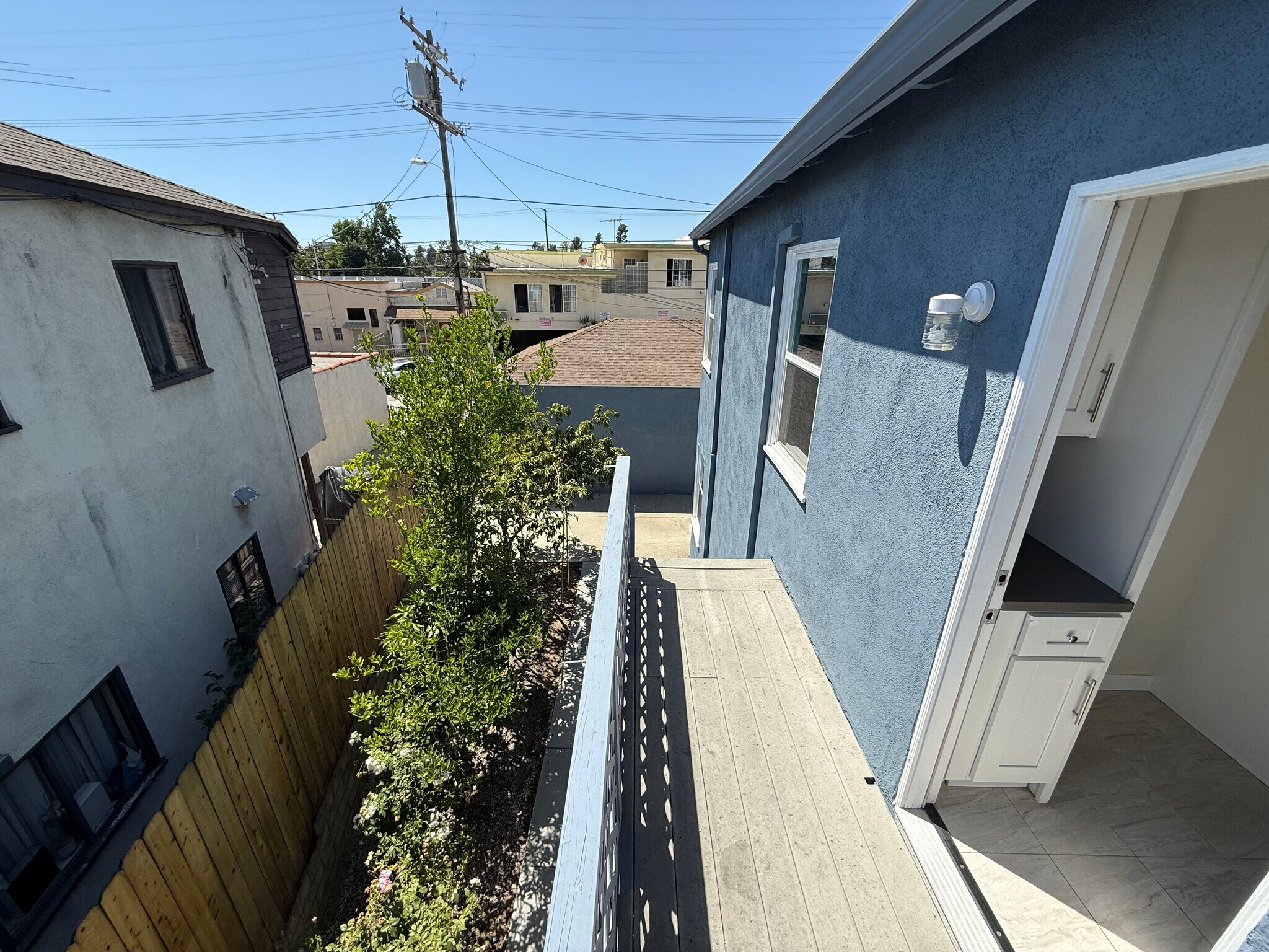 Back entrance - 809 N. Adams St.