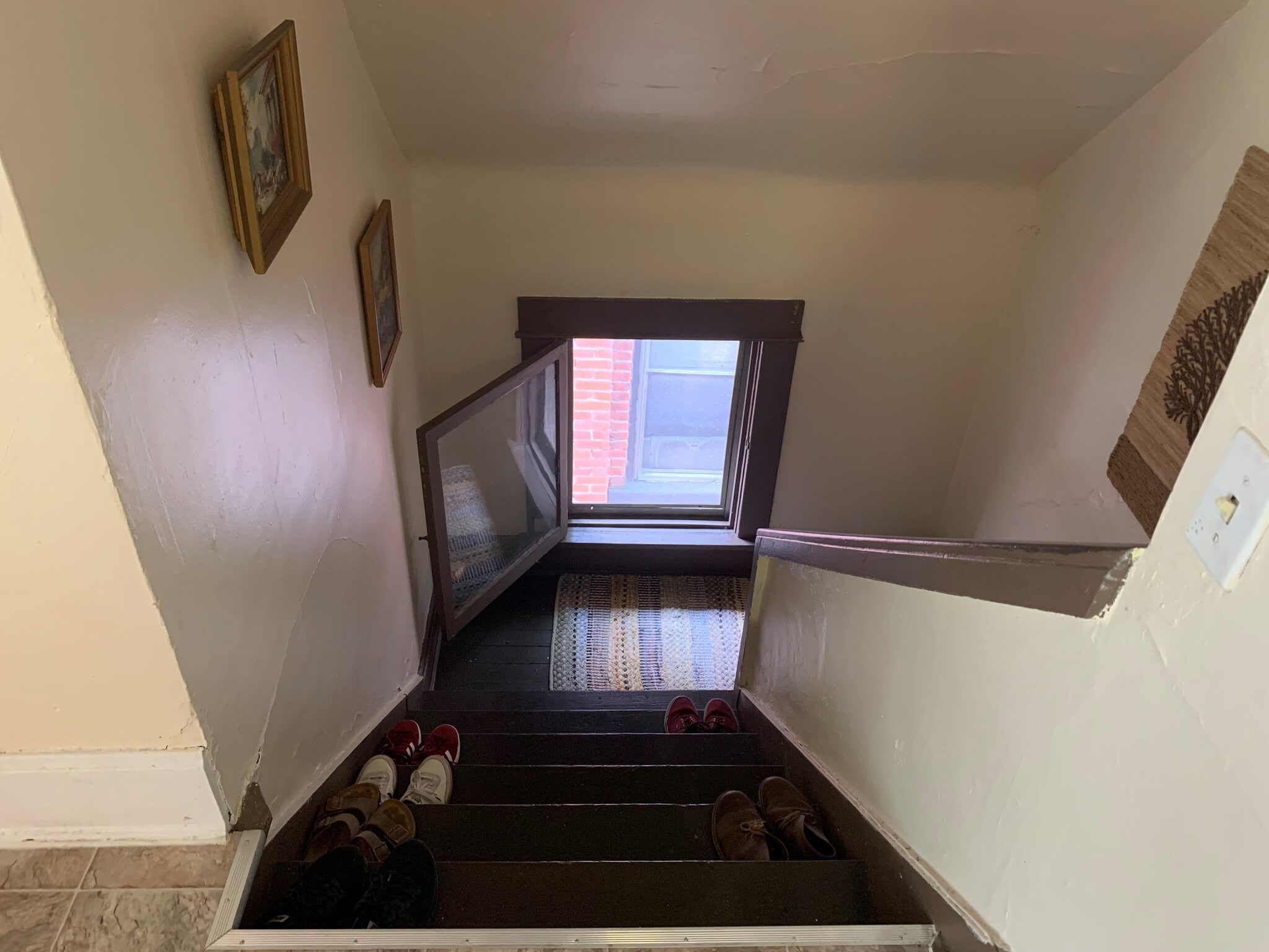 Stairway to Unit - 1284 Highland St