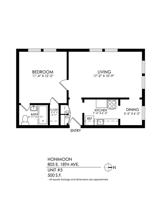 Floorplan - The Honimoon