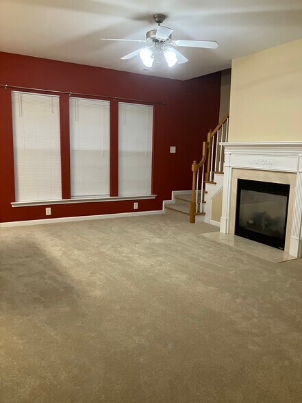 Family Room with Fireplace - 1013 Goldmist Ln
