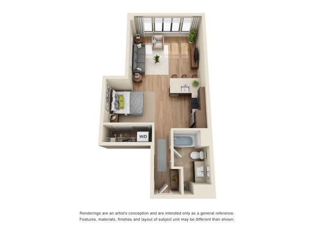 Studio 1 Bath - Park 19