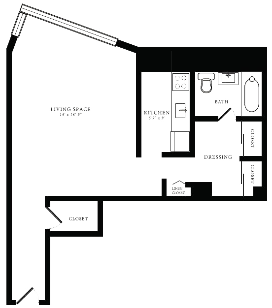 Floorplan - 1350 North Lake Shore Drive