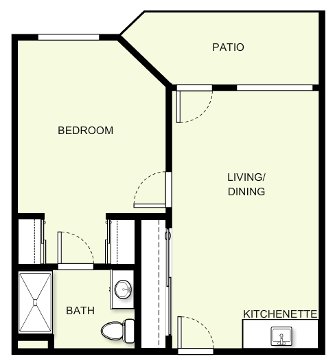 1BR/1BA - Asher Point Lincoln