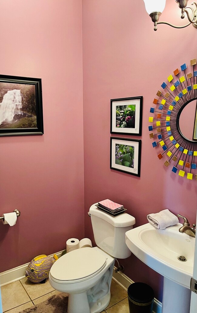 Powder Room off Kitchen Dining - 112 McGraph Cv