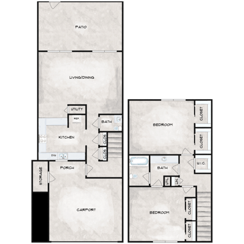 B1 Floorplan - Cielo Vista