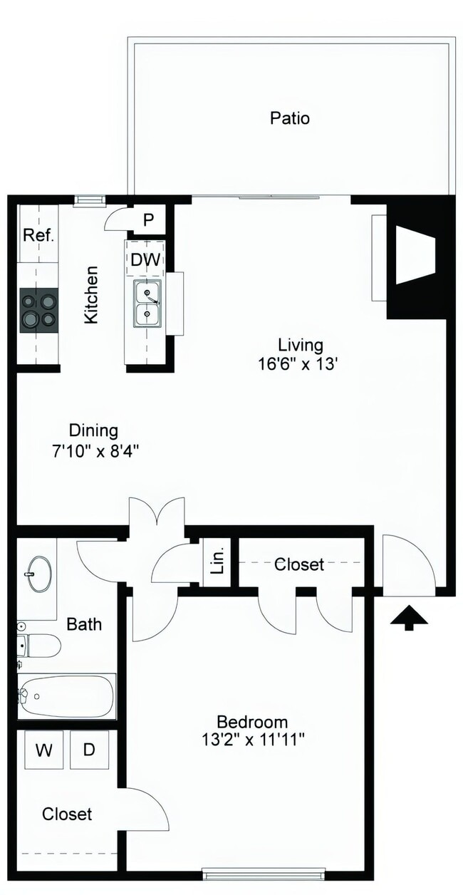 Floorplan - Regal Court Apartments
