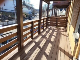 Big, new patio - 406 Grace St