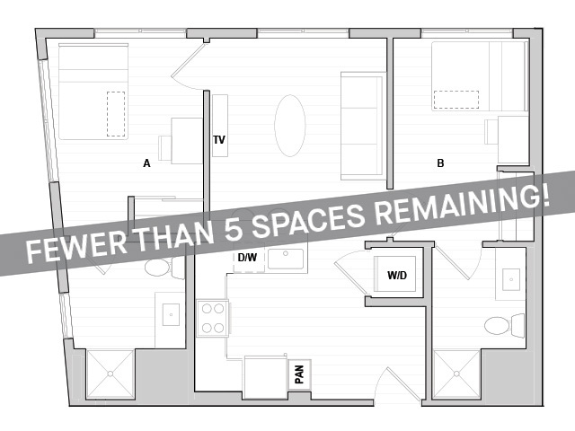 2x2 Corner Premium - Fewer Than 5 Spaces Remaining! - Student | Uncommon Reno