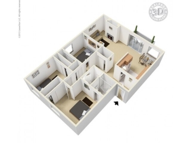 3 Bedroom/2 Bathroom - The Edison