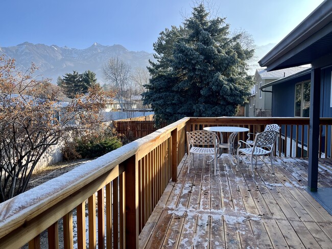 Deck view - uncovered - 2455 E Woodchuck Way