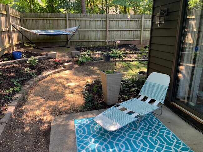 backyard - 109 Blithe Ct