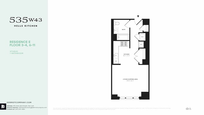 Floorplan - 535 W 43rd Street