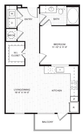 Floorplan - The Riley