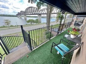 Balcony w/ Full River View - 212 Riverside Dr