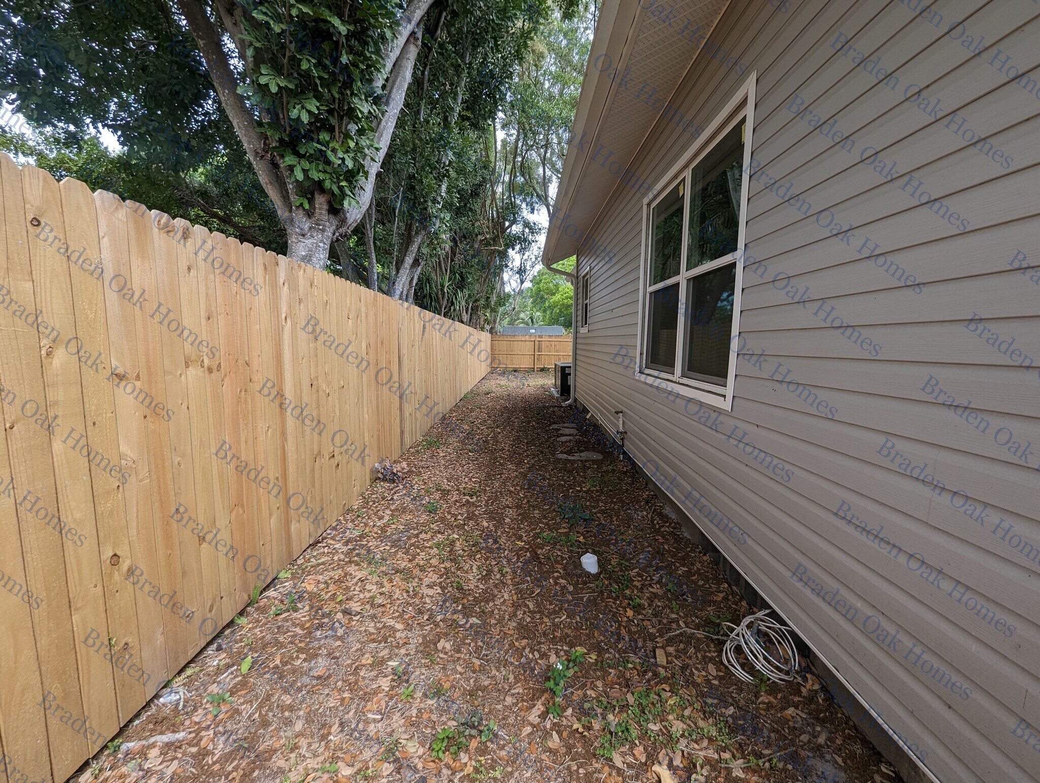 Side yard - 2608 19th Ave W