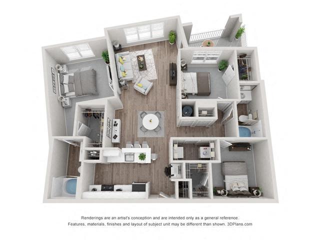 Floorplan - Vue at Embry Hills