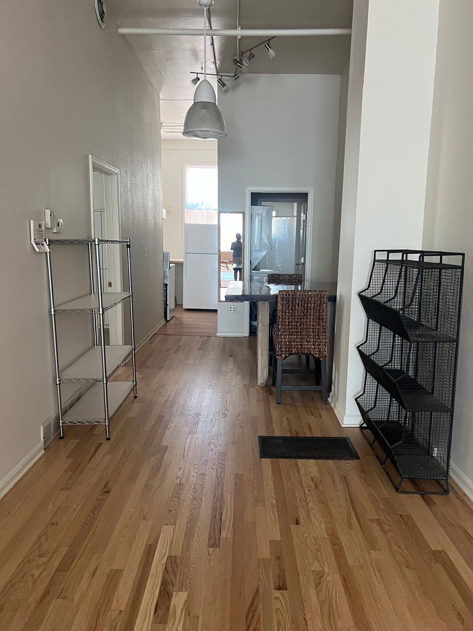 Movable storage racks - 302 E Uintah St