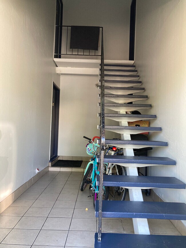 Stair to Upper Unit - 1737 Ross Cir