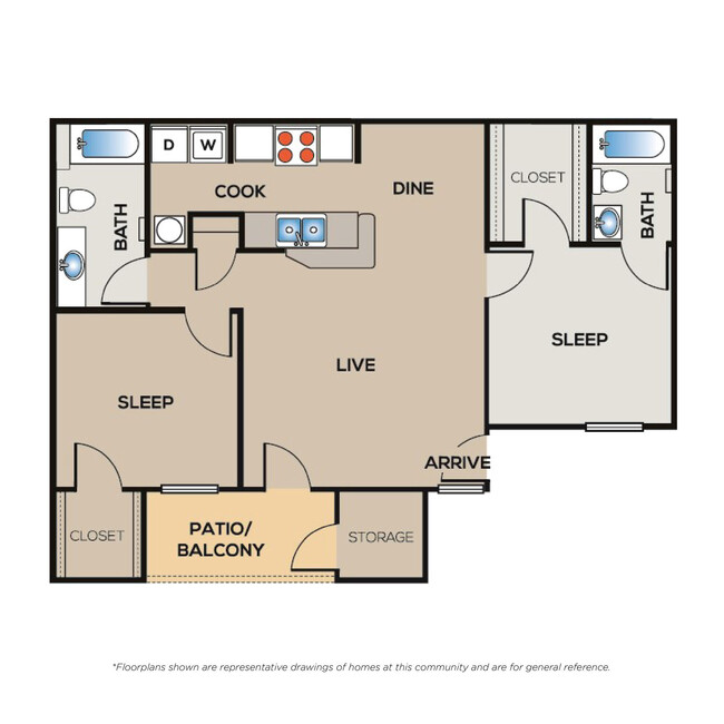 Floorplan - The Willows