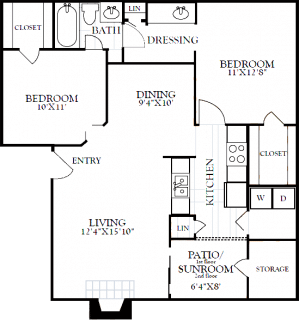 B1-2b-1.5ba-887sqft-299x320.png - Walnut Creek Apartments