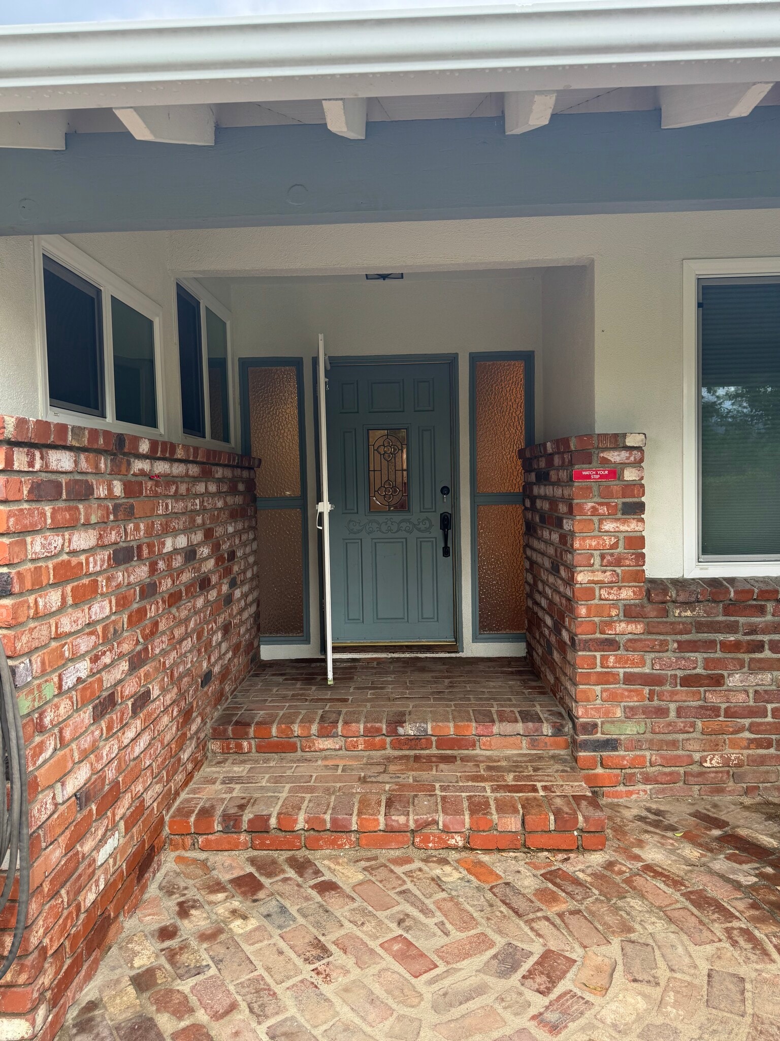 Front door to house - 11305 Sheldon St