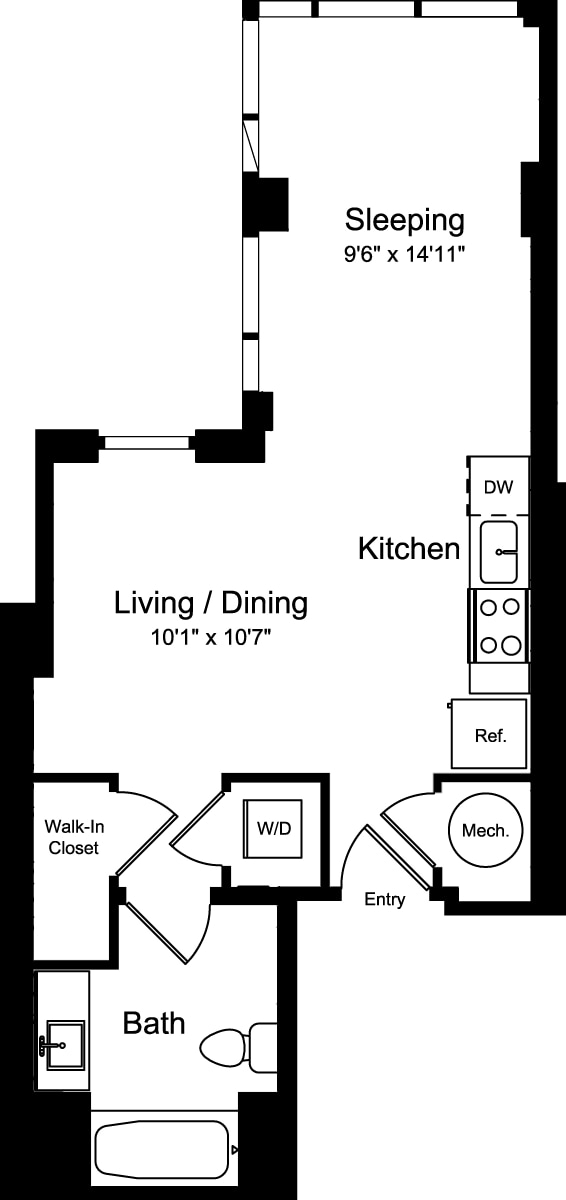 Floorplan - 455 Eye Street