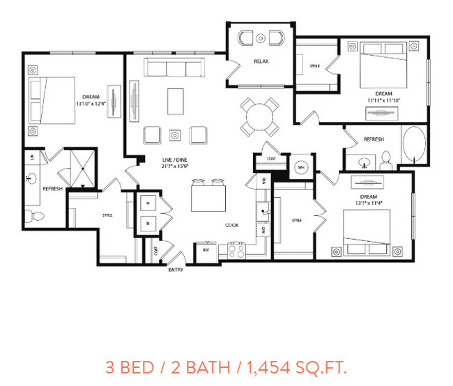 Floorplan - Tessa at Katy