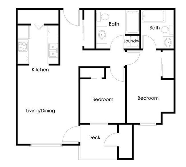 Floorplan - Willamette Gardens