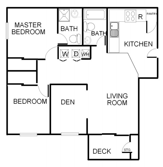 2BR/2BA - Centennial Trail Apartments