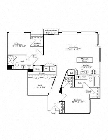 Floorplan - 1110 Key Federal Hill