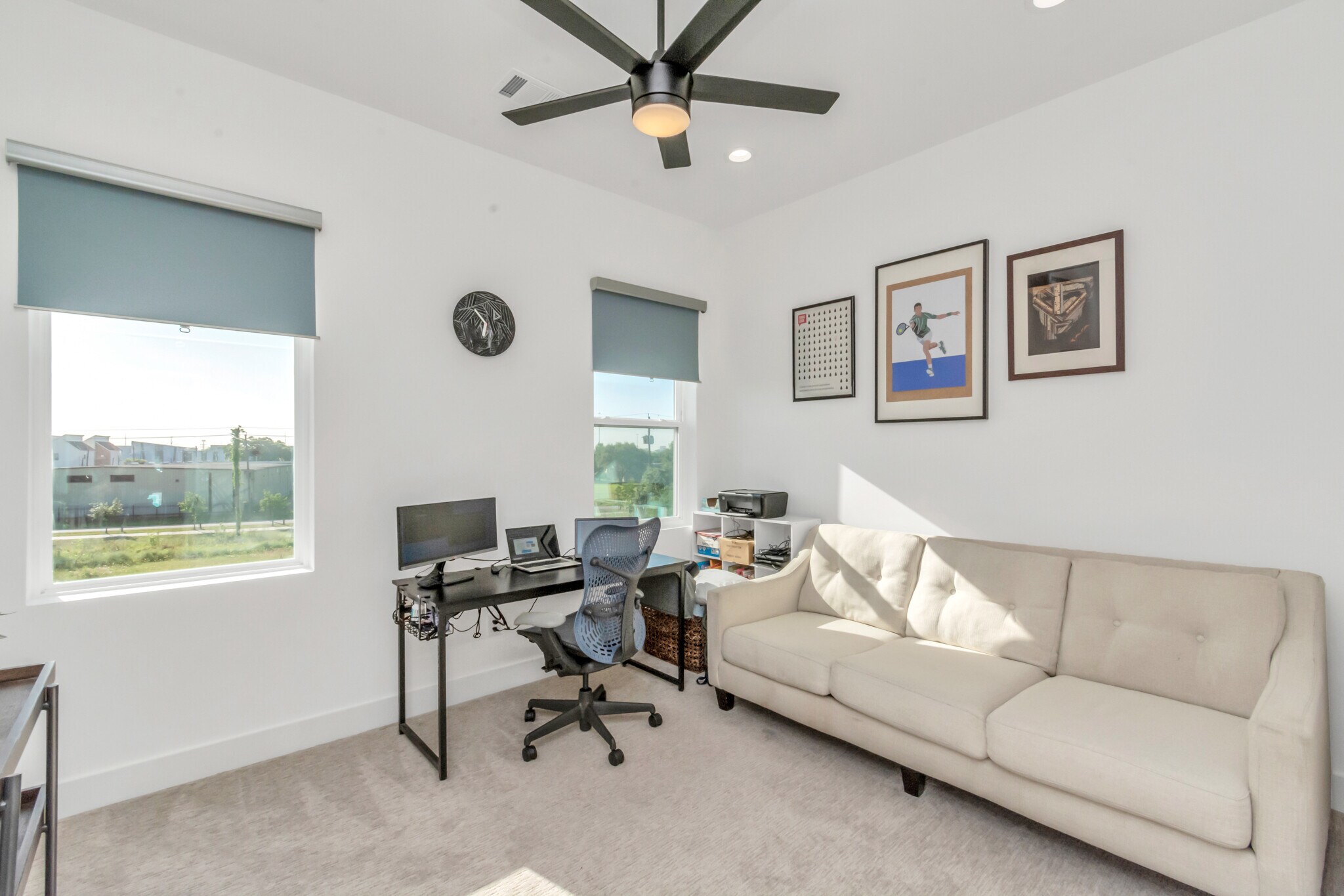 2nd Bedroom on 3rd floor with private en-suite bathroom and closet - 1815 Elite Dr
