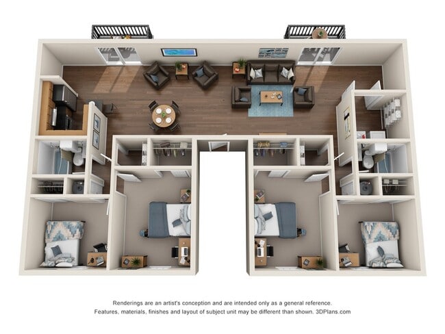 4 Bed 2 Bath - Oxford West