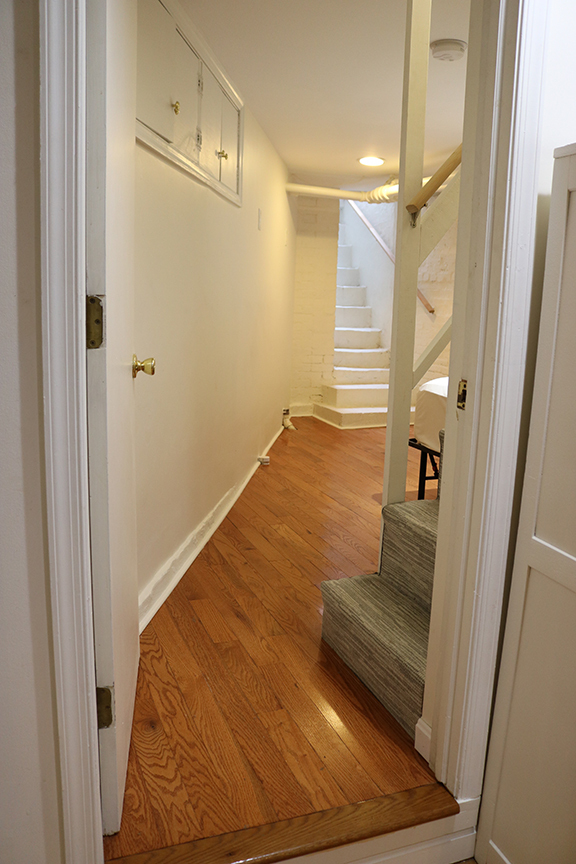 Entry to bedroom, a room at an angle - 3118 Dumbarton St NW