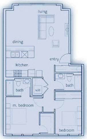Floorplan - Compass Apartments