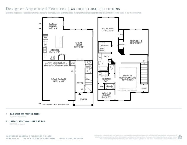 Building Photo - 3 Bedroom 2.5 Bathroom House in Hawthorne Landing - Goose Creek