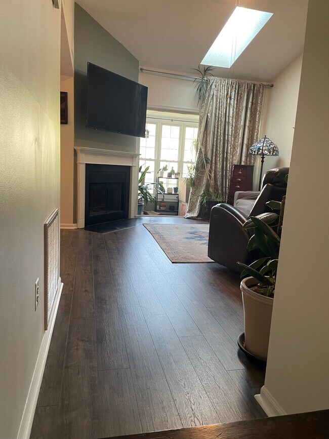 Living Room with new paint and flooring - 108 Prosperity Ave SE
