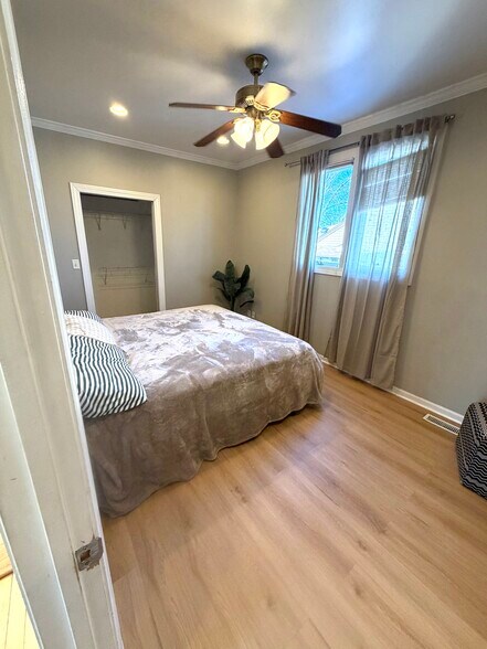 new flooring in primary - 5638 W Lawrence Ave