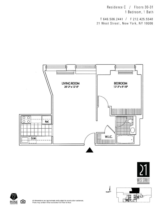 Floorplan - 21 West Street